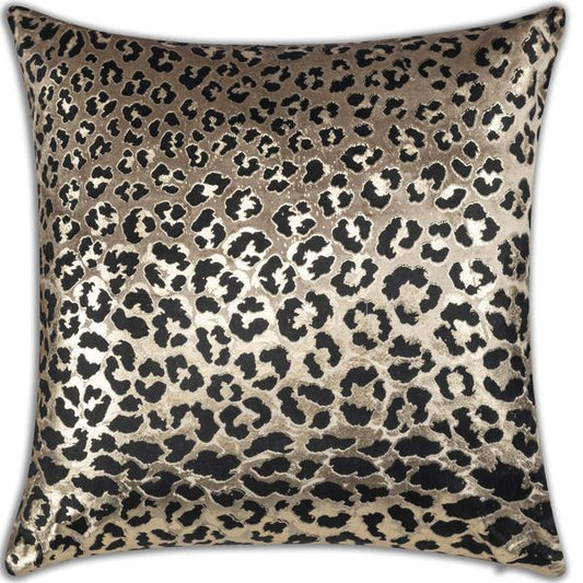 Bryce Animal Print Coussin, Or
