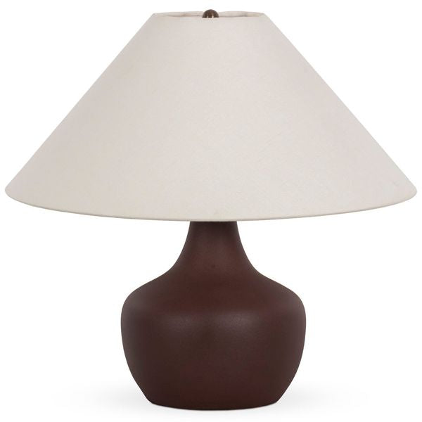Table Leti Lampe, Dark Aubergine