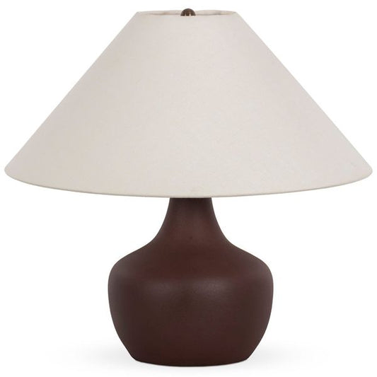 Table Leti Lampe, Dark Aubergine