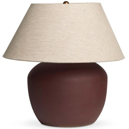 Table Borsa Lampe, Dark Aubergine